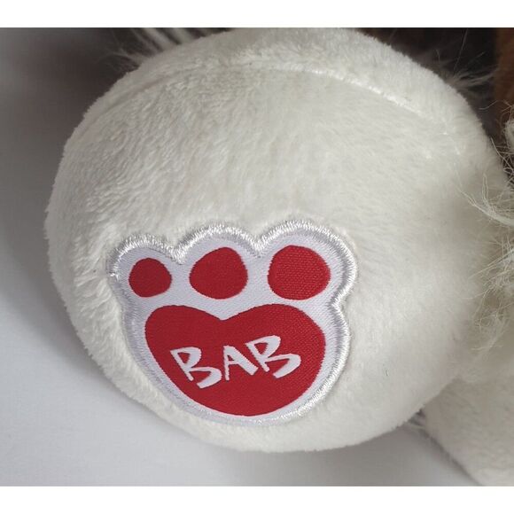 Build-A-Bear Workshop Plush Horse Clydesdale 15" Brown White Fluffy Stuffed - Picture 10 of 10